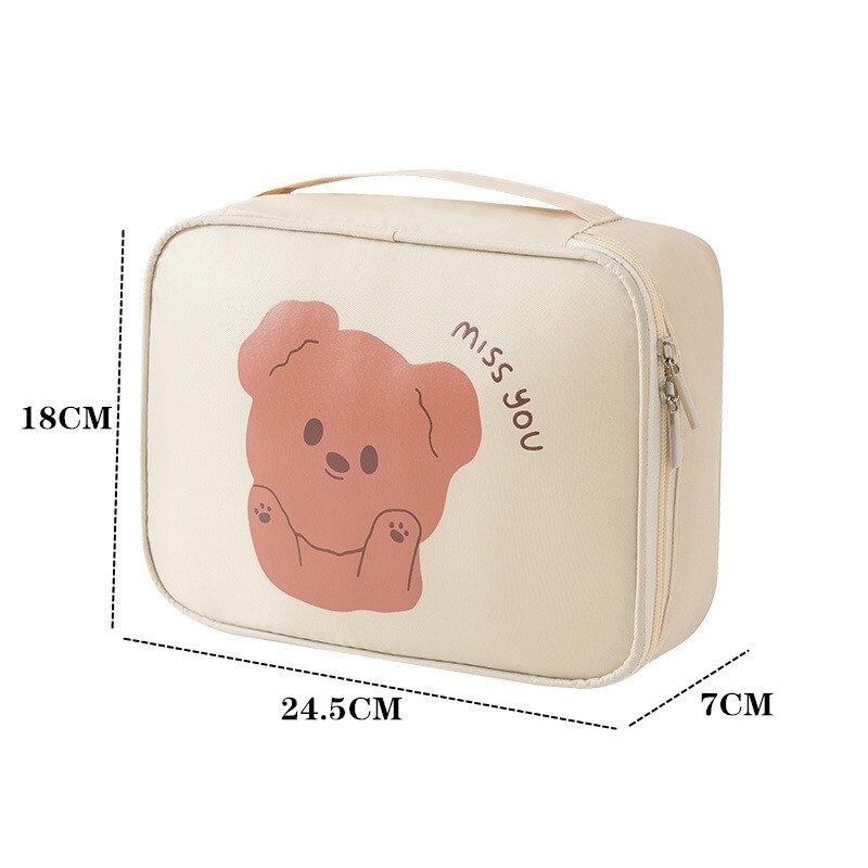 Cute Girl Cosmetic Bag Waterproof