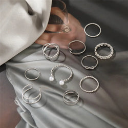 10pcs Chain Rings