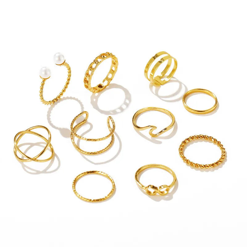 10pcs Chain Rings