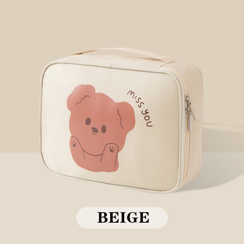 Cute Girl Cosmetic Bag Waterproof