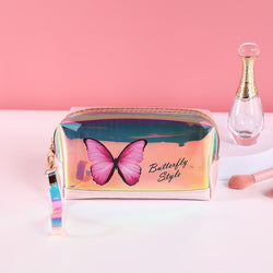 Laser Butterfly Cosmetic Bag Waterproof