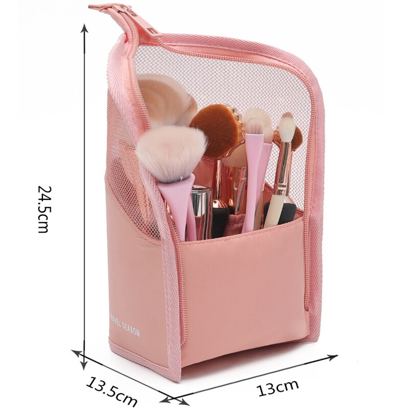 Clear Stand Cosmetic Bag