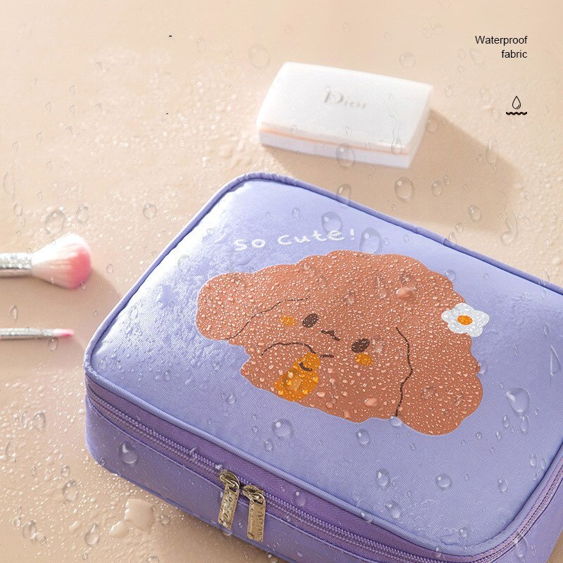 Cute Girl Cosmetic Bag Waterproof