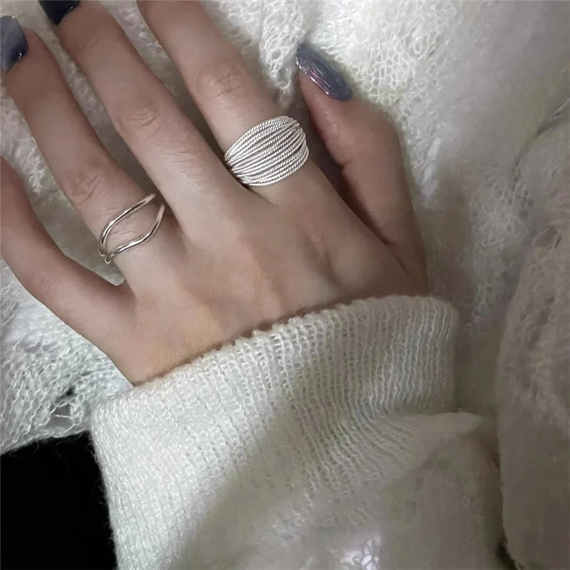 Unique Lines Ring