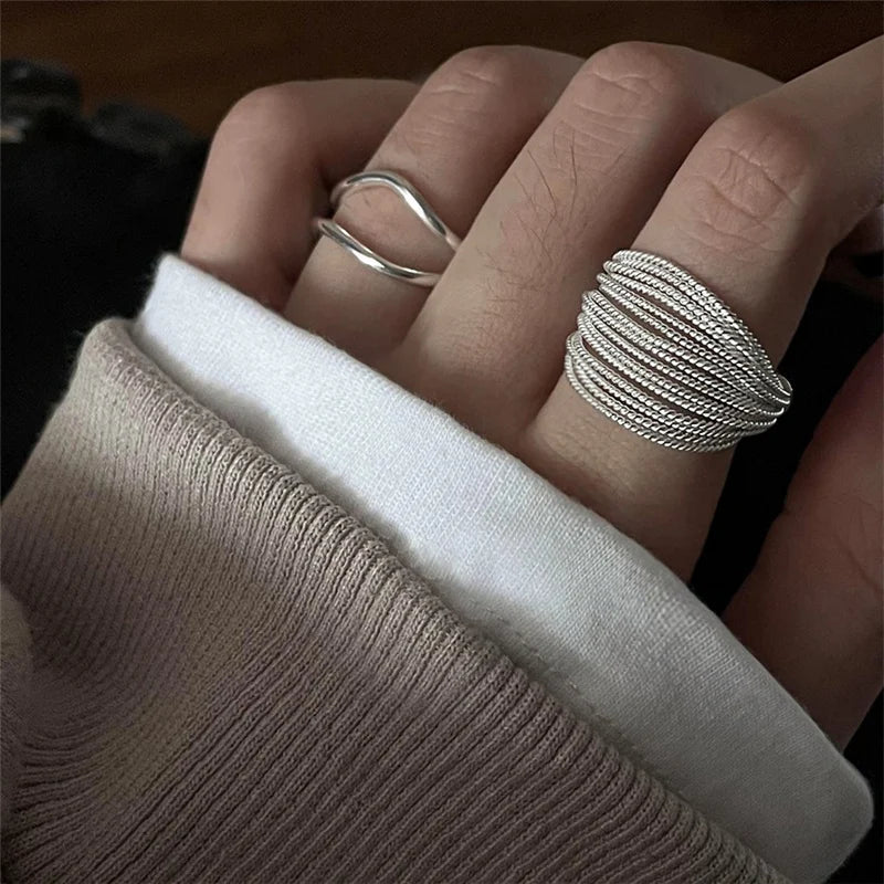 Unique Lines Ring