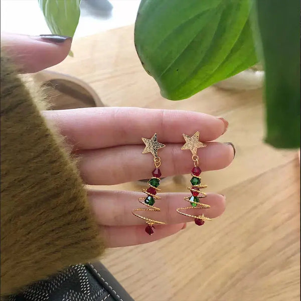 Christmas Tree Earrings