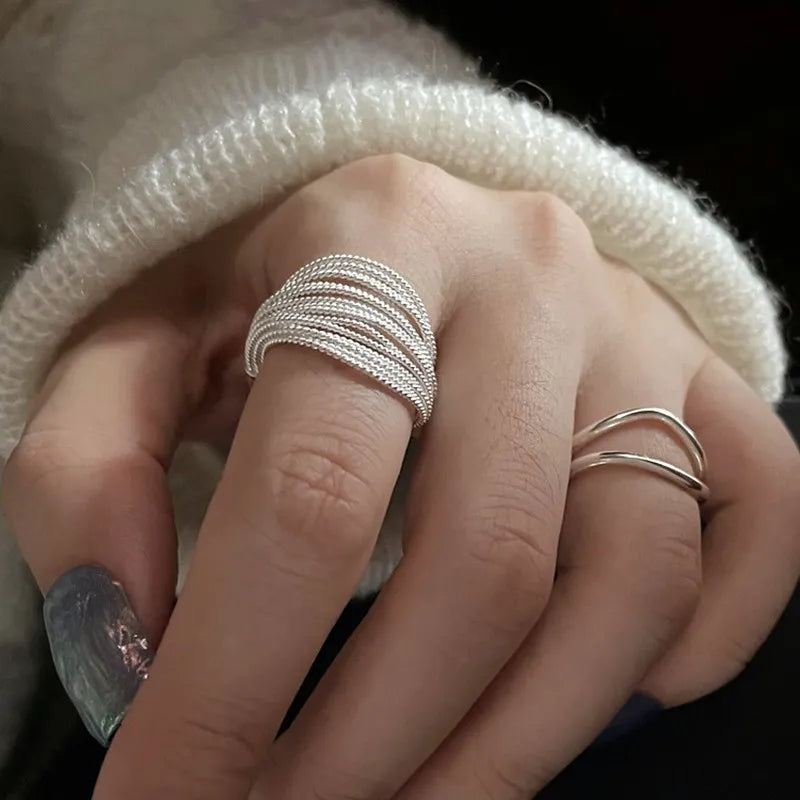 Unique Lines Ring