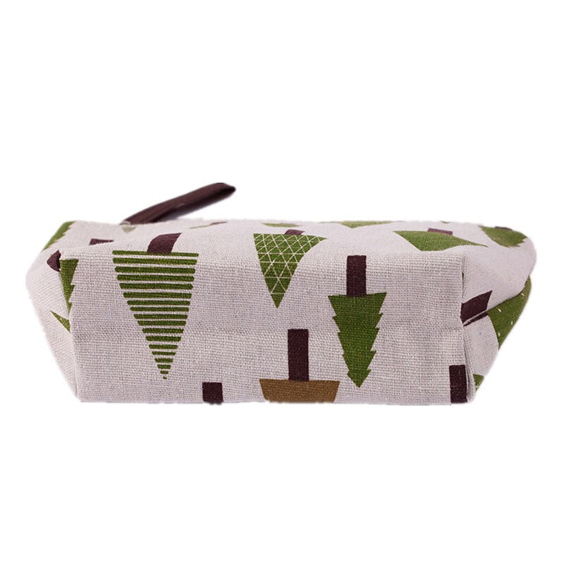 Plaid  Cosmetic Bag