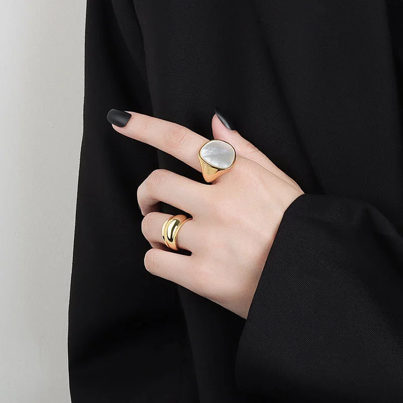 Shell Geometry Ring