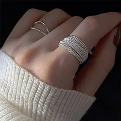 Unique Lines Ring