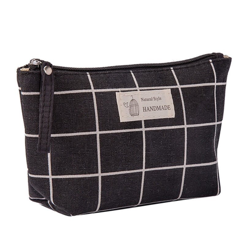 Plaid  Cosmetic Bag