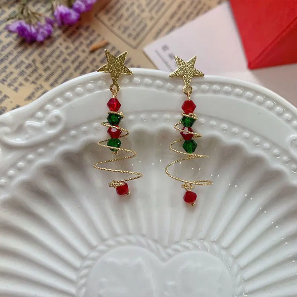 Christmas Tree Earrings