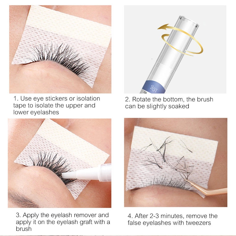 Eyelash remover