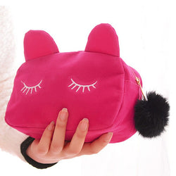 Cartoon Cat cosmetic bag